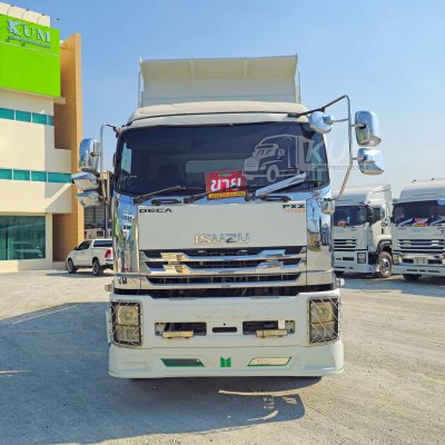 สิบล้อดั้มพ์ ISUZU FXZ 360 แรง ปี 56