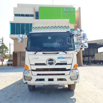 สิบล้อดั้มพ์ HINO FM 344 แรง ปี 2559