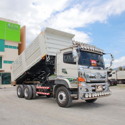 สิบล้อดั้มพ์สามมิตร HINO FM1A 344 แรง ปี 2566