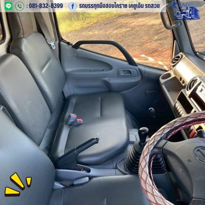 HINO รถหกล้อดั้มพ์ 3 คิว ปี 64 เครื่อง150