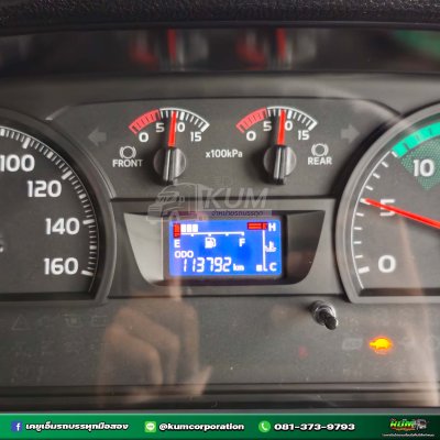 สิบสองล้อตู้หกบาน HINO GY2P 380 แรงม้า ปี 65