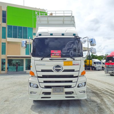 ผ่อน ลด ดอก สิบล้อดั๊มพ์ HINO VICTOR 500 344 แรงม้า ปี 66 + หางดั้มพ์ สามเพลา อู่ธนาสิน ปี 66