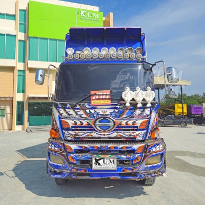 พ่วงแม่ลูกอู่ดัง HINO FM 344 แรงม้า อู่ซุ่นชัย ปี 60 + หางดั๊มพ์ สามเพลา อู่ซุ่นชัย ปี 60 ราคาตัด