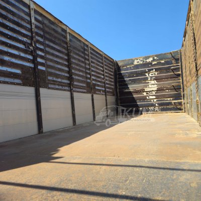 สิบสองล้อดั้มพ์ ISUZU FYH 360 แรง ปี 56 + หางดั้มพ์ สามเพลา อู่ ส.สมบัติ ปี 56