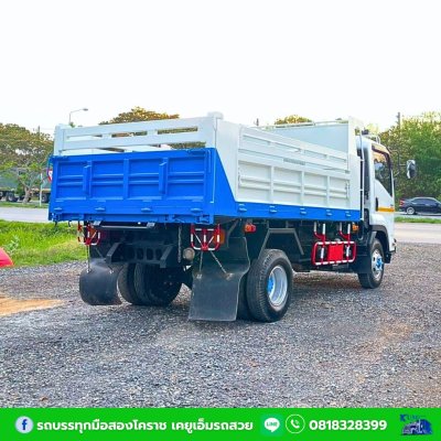 รถหกล้อดั้มพ์ 5 คิว ISUZU FRR เครื่อง 210 แรงม้า