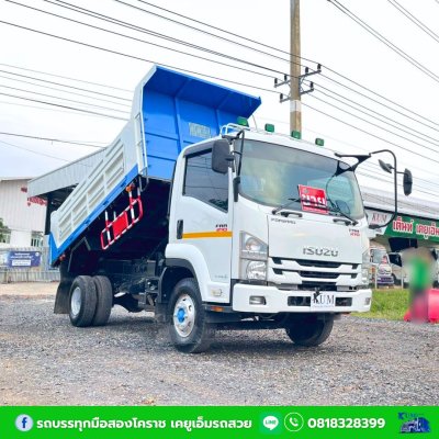 รถหกล้อดั้มพ์ 5 คิว ISUZU FRR เครื่อง 210 แรงม้า