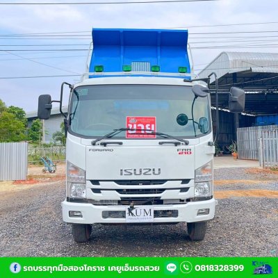 รถหกล้อดั้มพ์ 5 คิว ISUZU FRR เครื่อง 210 แรงม้า