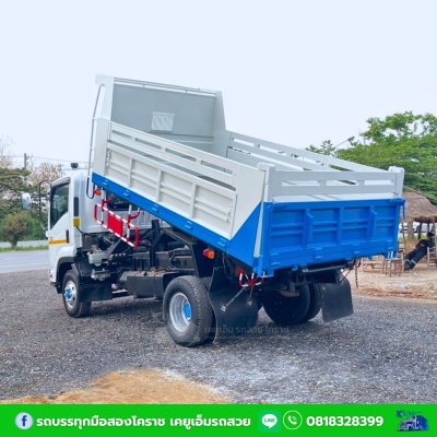 รถหกล้อดั้มพ์ 5 คิว ISUZU FRR เครื่อง 210 แรงม้า