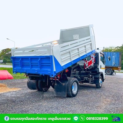 รถหกล้อดั้มพ์ 5 คิว ISUZU FRR เครื่อง 210 แรงม้า