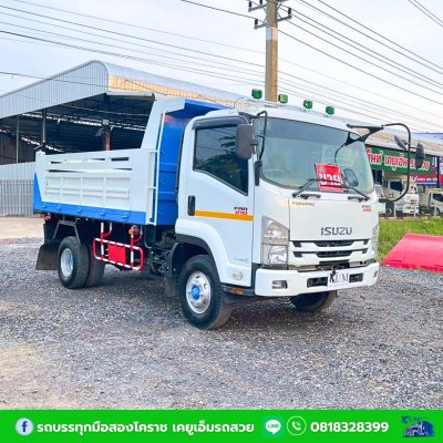 รถหกล้อดั้มพ์ 5 คิว ISUZU FRR เครื่อง 210 แรงม้า