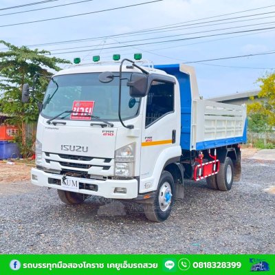 รถหกล้อดั้มพ์ 5 คิว ISUZU FRR เครื่อง 210 แรงม้า