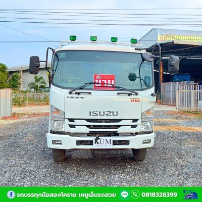 รถหกล้อดั้มพ์ 5 คิว ISUZU FRR เครื่อง 210 แรงม้า