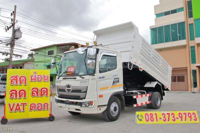 หกล้อดั้มพ์ HINO FC9J 210 แรง ปี 2564