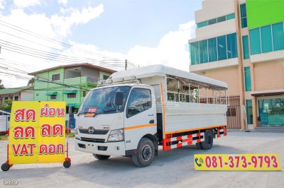 หกล้อโดยสาร HINO XZU 150 แรง ปี 2565