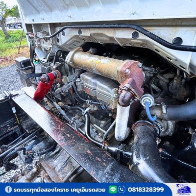 รถหกล้อดั้มพ์ 5 คิว ISUZU NQR เครื่อง 175 แรงม้า