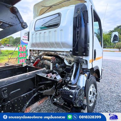 รถหกล้อดั้มพ์ 5 คิว ISUZU NQR เครื่อง 175 แรงม้า