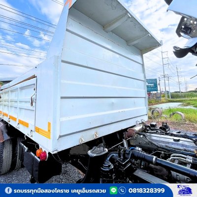 รถหกล้อดั้มพ์ 5 คิว ISUZU NQR เครื่อง 175 แรงม้า