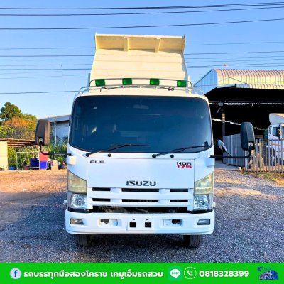 รถหกล้อดั้มพ์ 5 คิว ISUZU NQR เครื่อง 175 แรงม้า