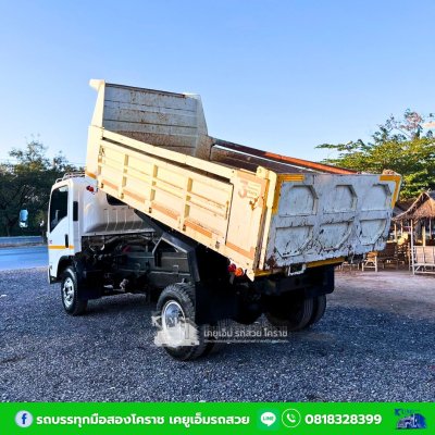 รถหกล้อดั้มพ์ 5 คิว ISUZU NQR เครื่อง 175 แรงม้า