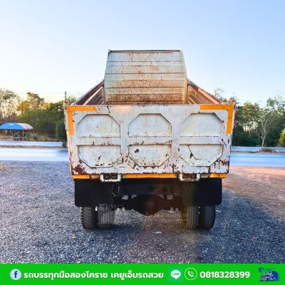 รถหกล้อดั้มพ์ 5 คิว ISUZU NQR เครื่อง 175 แรงม้า