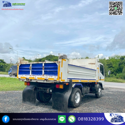 หกล้อดั้มพ์ ISUZU NPR ปี 56