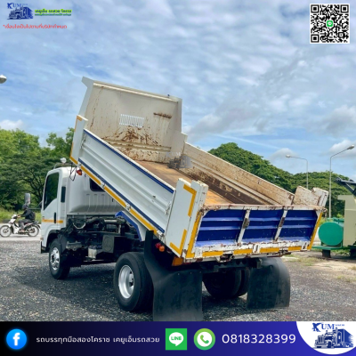 หกล้อดั้มพ์ ISUZU NPR ปี 56