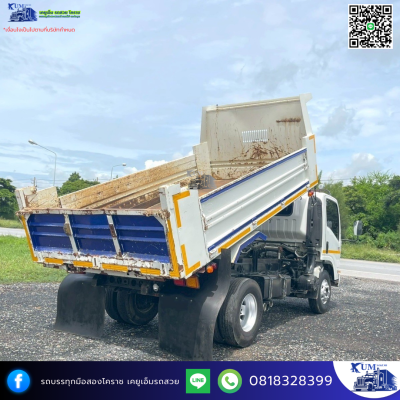 หกล้อดั้มพ์ ISUZU NPR ปี 56