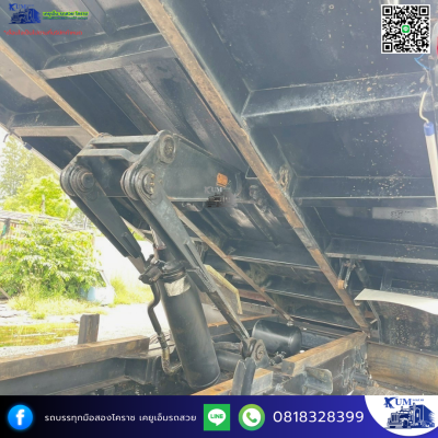 หกล้อดั้มพ์ ISUZU NPR ปี 56
