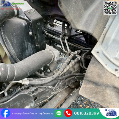 รถหกล้อกระบะคอกสูง HINO DOMINATOR 500 เครื่อง 175 แรงม้า