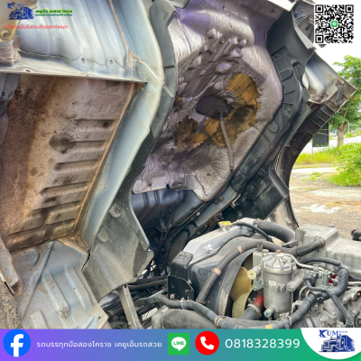 รถหกล้อกระบะคอกสูง HINO DOMINATOR 500 เครื่อง 175 แรงม้า