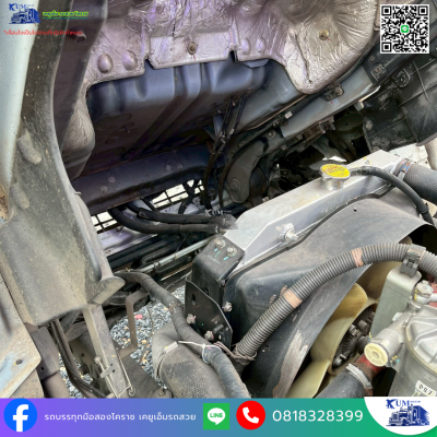 รถหกล้อกระบะคอกสูง HINO DOMINATOR 500 เครื่อง 175 แรงม้า