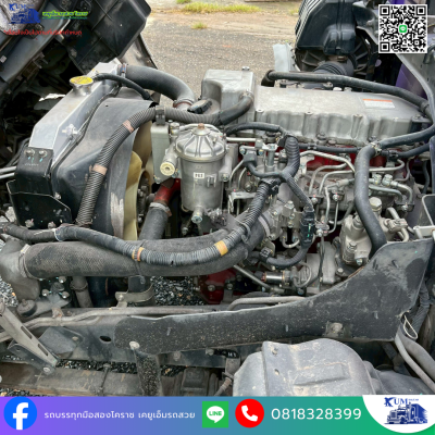 รถหกล้อกระบะคอกสูง HINO DOMINATOR 500 เครื่อง 175 แรงม้า