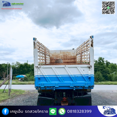 สิบล้อดั๊มสามมิตร 56  isuzu  FXZ360