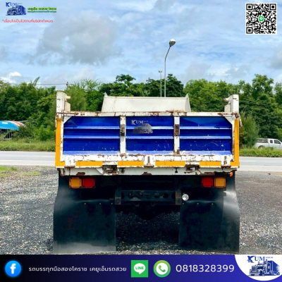 หกล้อดั้มพ์ ISUZU NPR ปี 56