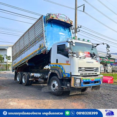 รถสิบล้อดั้มพ์เกษตรกรเต็มรูปแบบ ปี 55 เครื่อง360 แรงม้า