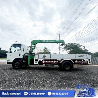 รถหกล้อ ISUZU NQR เครื่อง 175 แรงม้า ปี 64