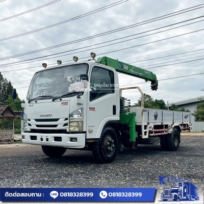 รถหกล้อ ISUZU NQR เครื่อง 175 แรงม้า ปี 64