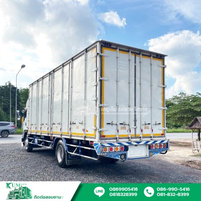 รถหกล้อตู้สิบบาน ISUZU FTR ปี 59 เครื่อง 240 แรง