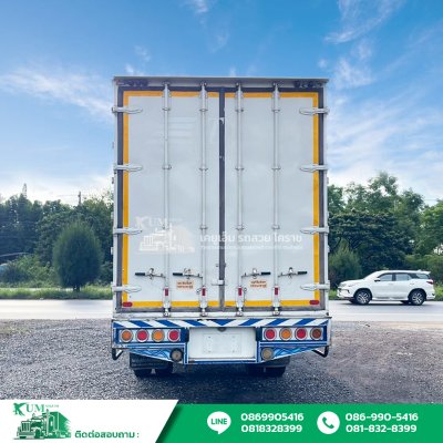 รถหกล้อตู้สิบบาน ISUZU FTR ปี 59 เครื่อง 240 แรง