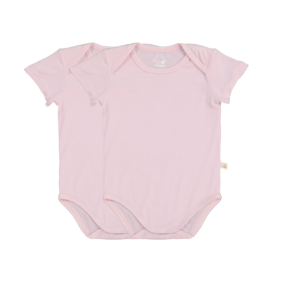 Nappi Baby Bodysuit (Set of 2) - Pink Nappi Baby Bodysuit (Set of 2) - Pink