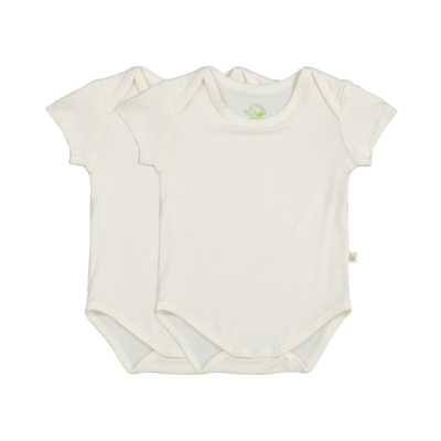Nappi Baby Bodysuit (Set of 2) - White
