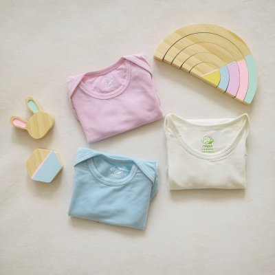 Nappi Baby Bodysuit (Set of 2) - Pink Nappi Baby Bodysuit (Set of 2) - Pink