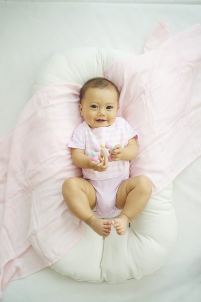 Nappi Baby Bodysuit (Set of 2) - Pink Nappi Baby Bodysuit (Set of 2) - Pink