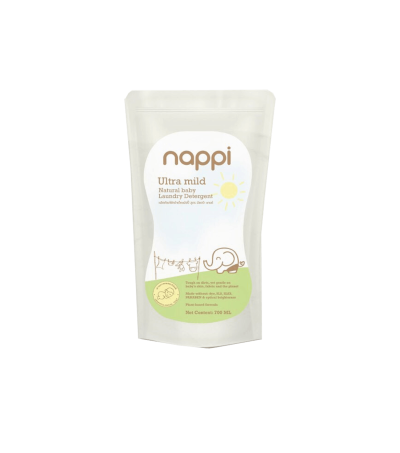 น้ำยาซักผ้าเด็กแน้ปปี้  สูตรอัลตร้ามายด์ ขนาด 700 มล. (Nappi Laundry Detergent 700 ml.) น้ำยาซักผ้าเด็กแน้ปปี้  สูตรอัลตร้ามายด์ ขนาด 700 มล. (Nappi Laundry Detergent 700 ml.)