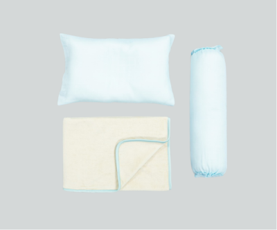 เซ็ทเครื่องนอนทารกหลับฝันดี  (Happy Bedding Set - Blue)