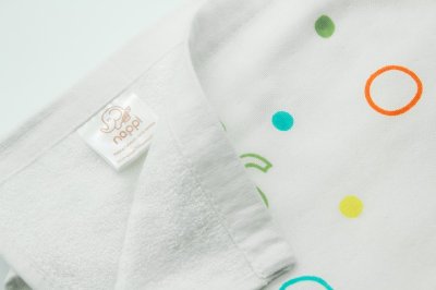 Muslin Bamboo Towel - Polkdot