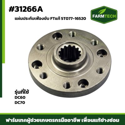 แผ่นประกับเฟืองขับ DC60 DC70 หล่อ