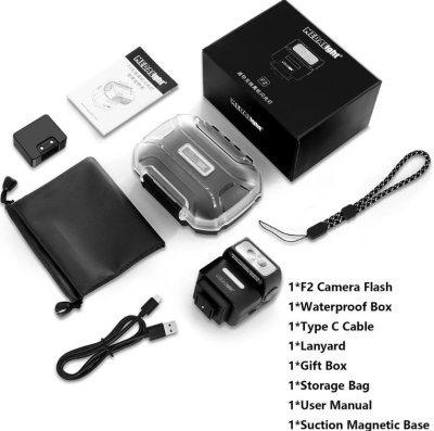 MEDALight F2 Mini Wireless Flash Black
