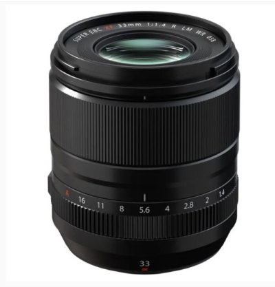 Fujinon XF 33mm f/1.4 R LM WR