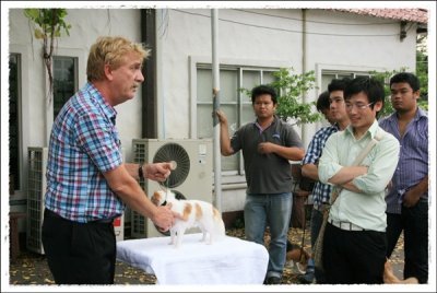 สัมมนาให้ความรู้เรื่องการจูงสุนัข